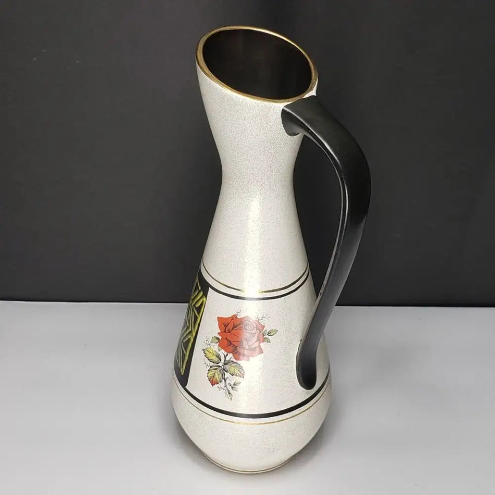 Dumbler & Breiden Water Pitcher Vase Hand Painted West