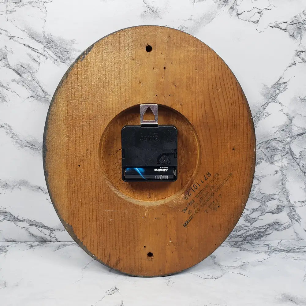 Elgin Clock Solid Wood Home Sweet Vintage Decor
