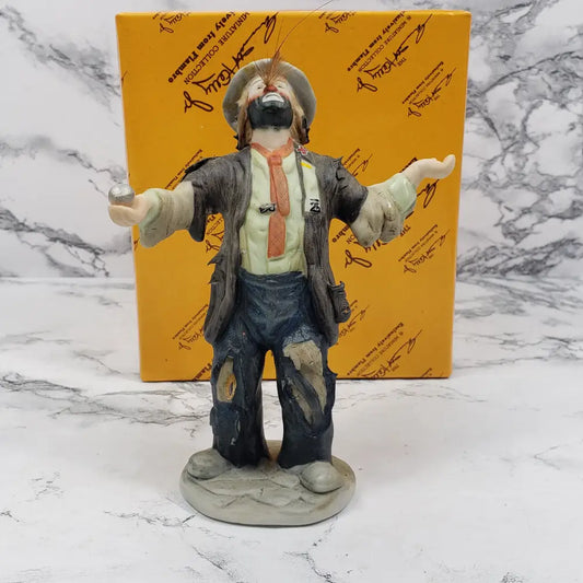 Emmitt Kelly Jr Clown Figurine Vintage Decor