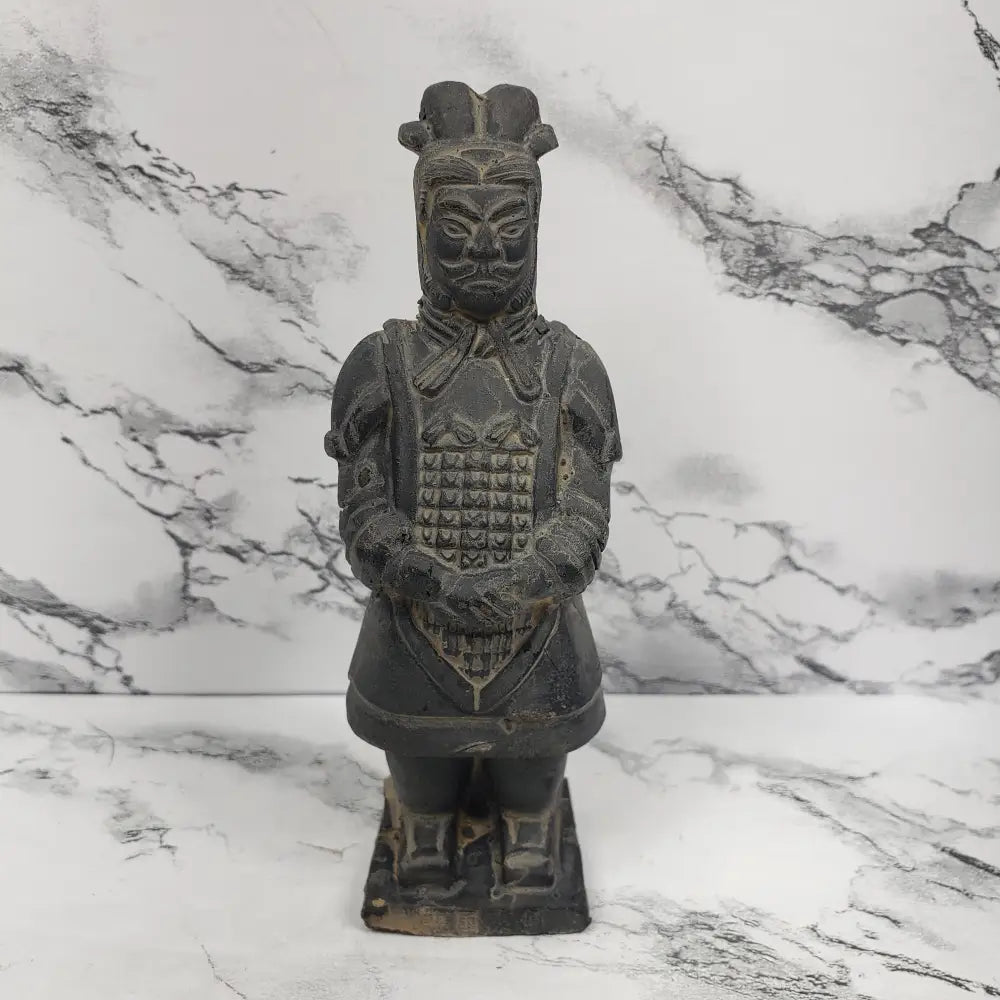 Emperor Qin Shi Huang Soldier Figurine Set Vintage Decor