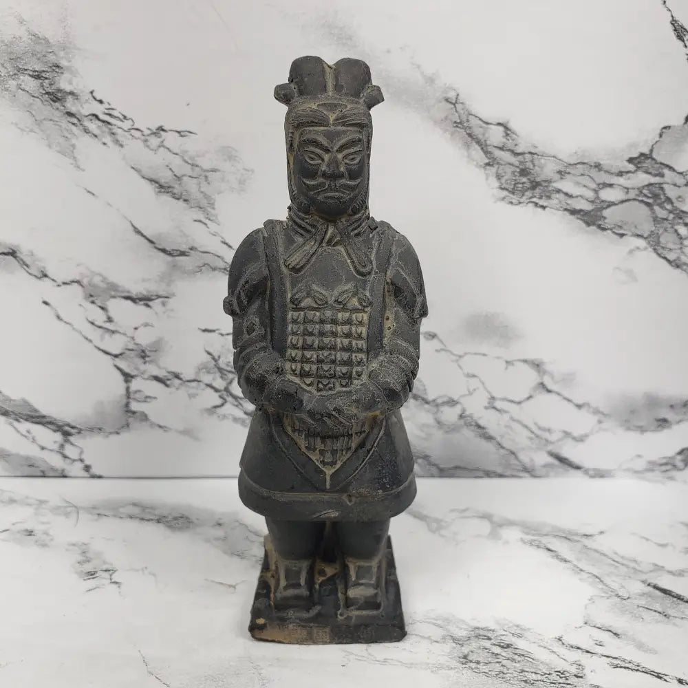 Emperor Qin Shi Huang Soldier Figurine Set Vintage Decor