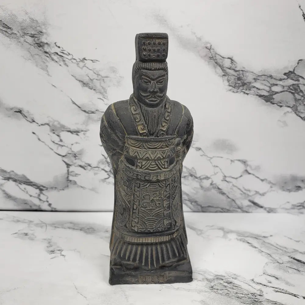 Emperor Qin Shi Huang Soldier Figurine Set Vintage Decor