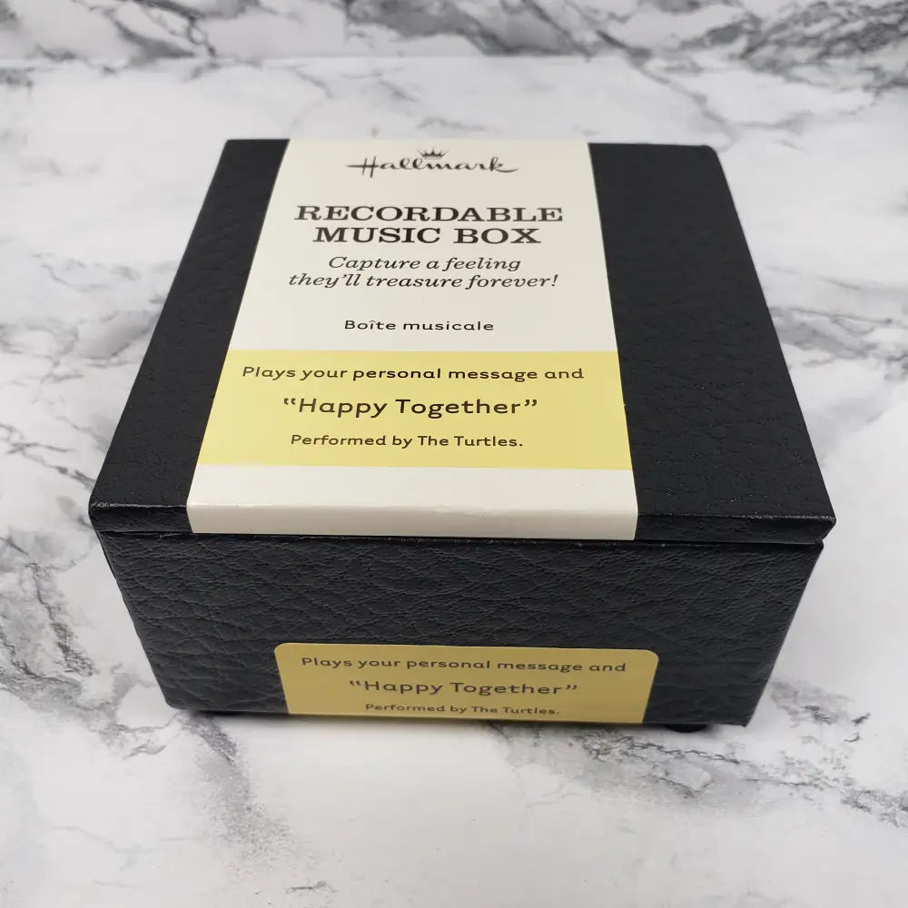 Hallmark Recordable Gift Box So Happy Together Decor