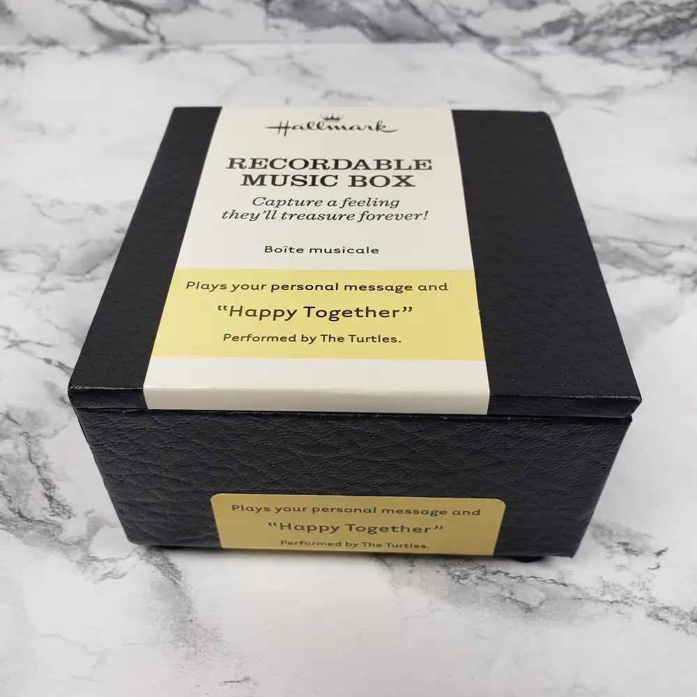 Hallmark Recordable Gift Box So Happy Together Decor