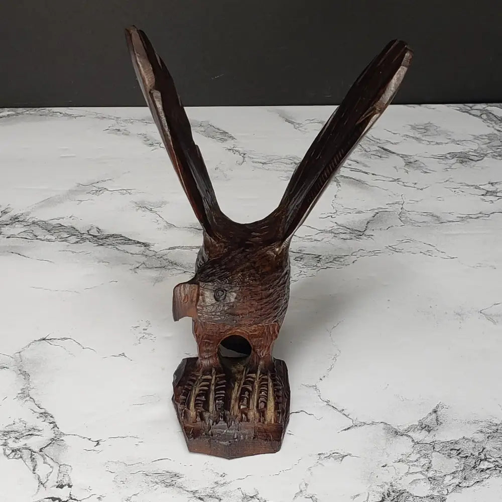 Hand Carved Ironwood Eagle (Vintage) Decor