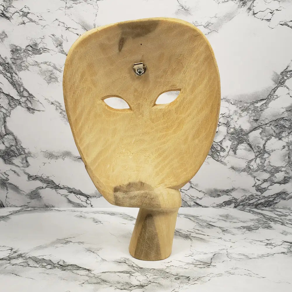 Hand Carved Mask Wall Table Art Vintage Decor