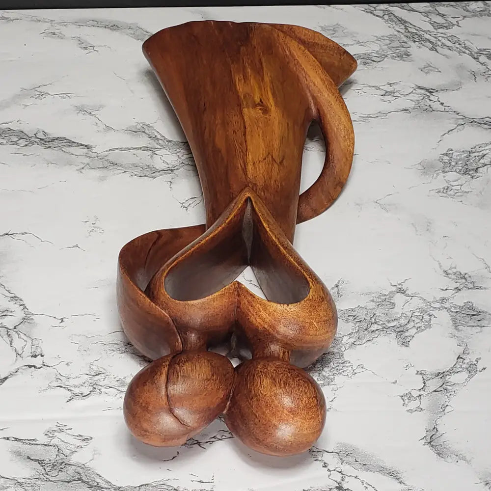 Hand Carved Novica Wooden Sculpture Decor