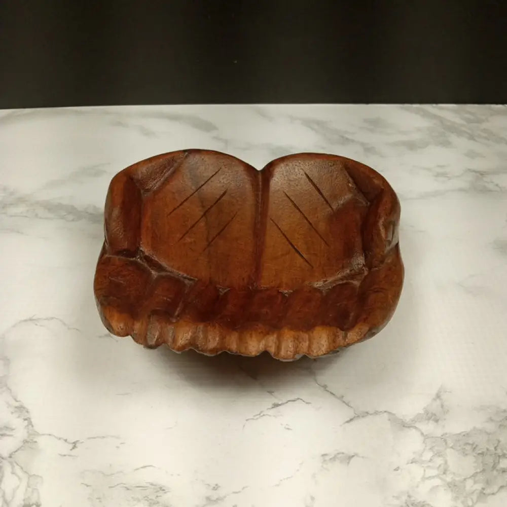 Hand Carved Open Hands Solid Wood ( Vintage ) Decor