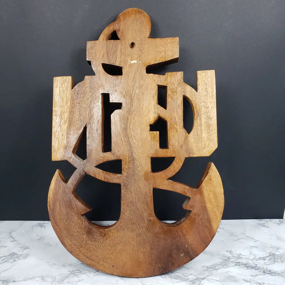 Handcarved Wood US Navy Chief Wall Decor Vintage – Hometime Handcarved Wood US Navy Chief Wall Decor Vintage – Hometime