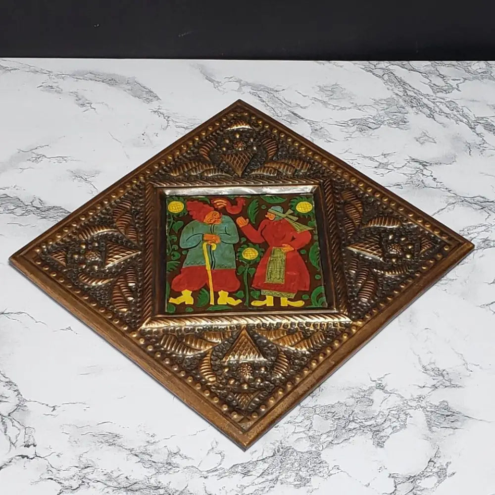 Handmade Bavarian Copper Wall Decor Vintage - Decor