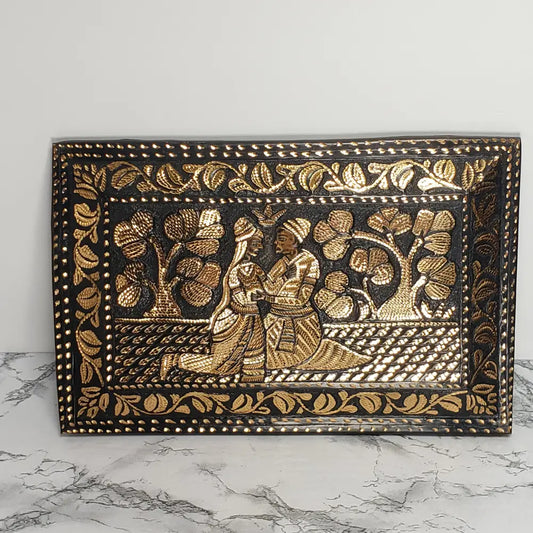 Handmade Brass Marriage Wall Decor (Vintage)
