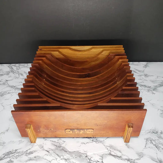 Handmade Danish Modern Wood Organizer (Vintage) Decor