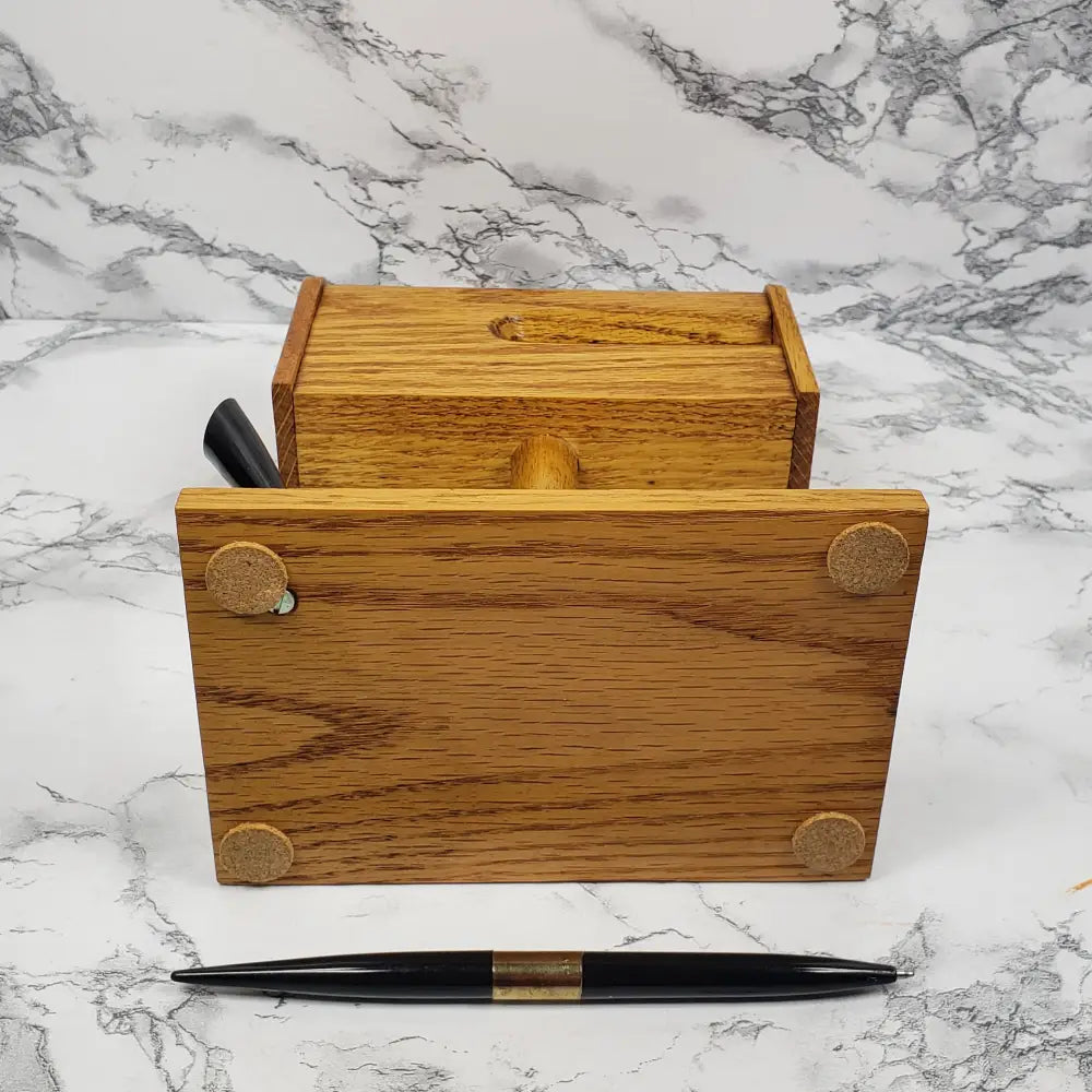 Handmade Solid Wood Desk Organizer Mailbox Vintage Decor