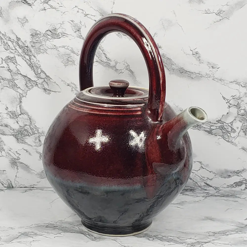 Handmade Teapot Stoneware Pottery Hope Vintage Kitchen & Dining