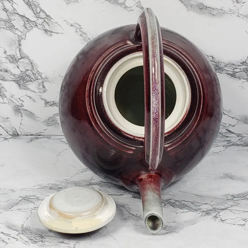 Handmade Teapot Stoneware Pottery Hope Vintage Kitchen & Dining