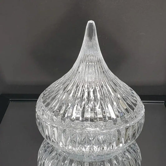 Hershey Kiss Shaped Candy Dish 10Tall Vintage - Decor