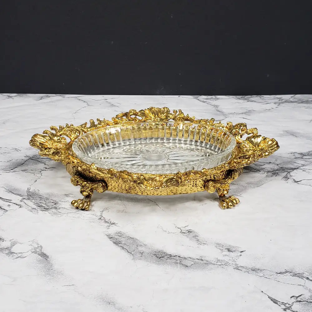 Hollywood Regency Vanity Or Soap Dish Vintage Collectibles