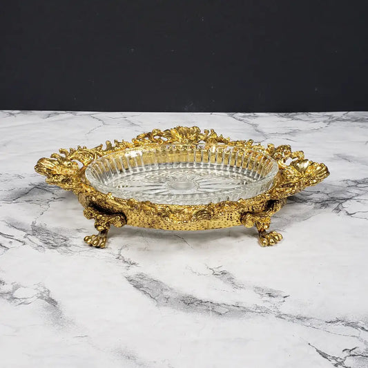 Hollywood Regency Vanity Or Soap Dish Vintage Collectibles