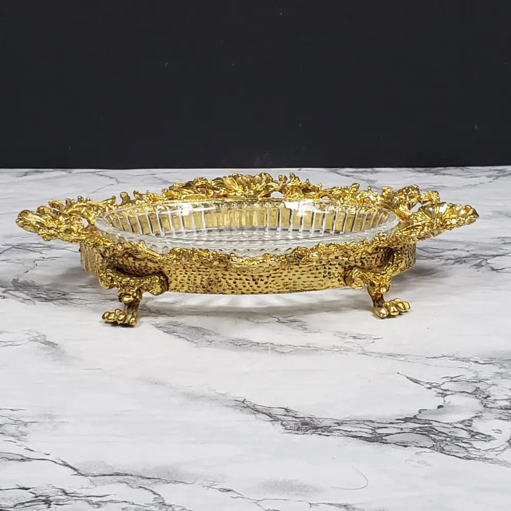 Hollywood Regency Vanity Or Soap Dish Vintage Collectibles