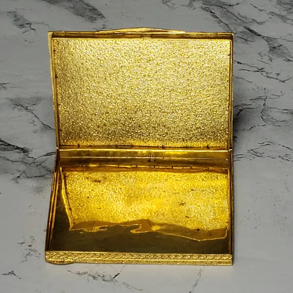 Hand Painted Italian Cigarette Case (Vintage) Decor