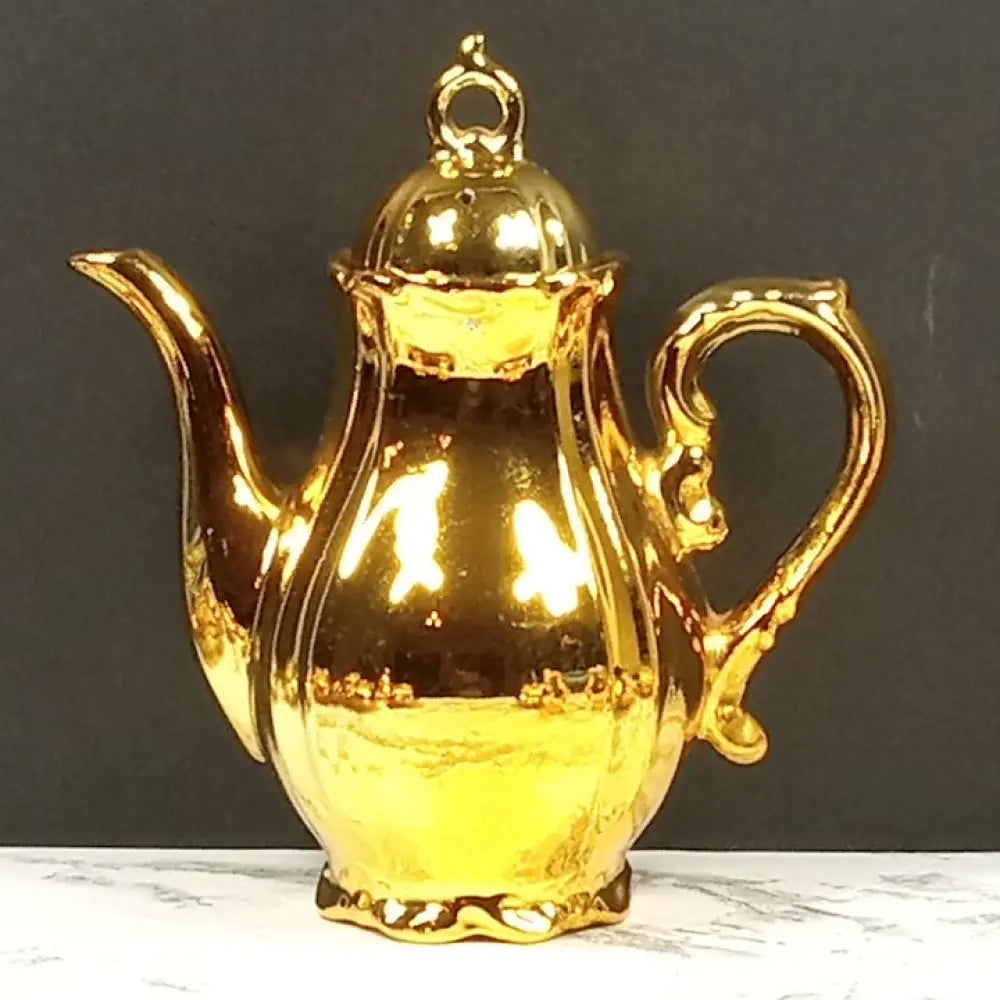 Japanese Gold Gilded Musical Tea Set Vintage