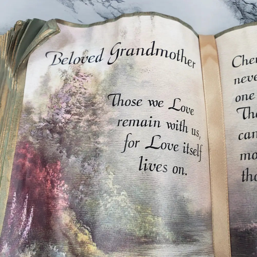 Judith Bond Grandmother Poem Book Vintage Decor