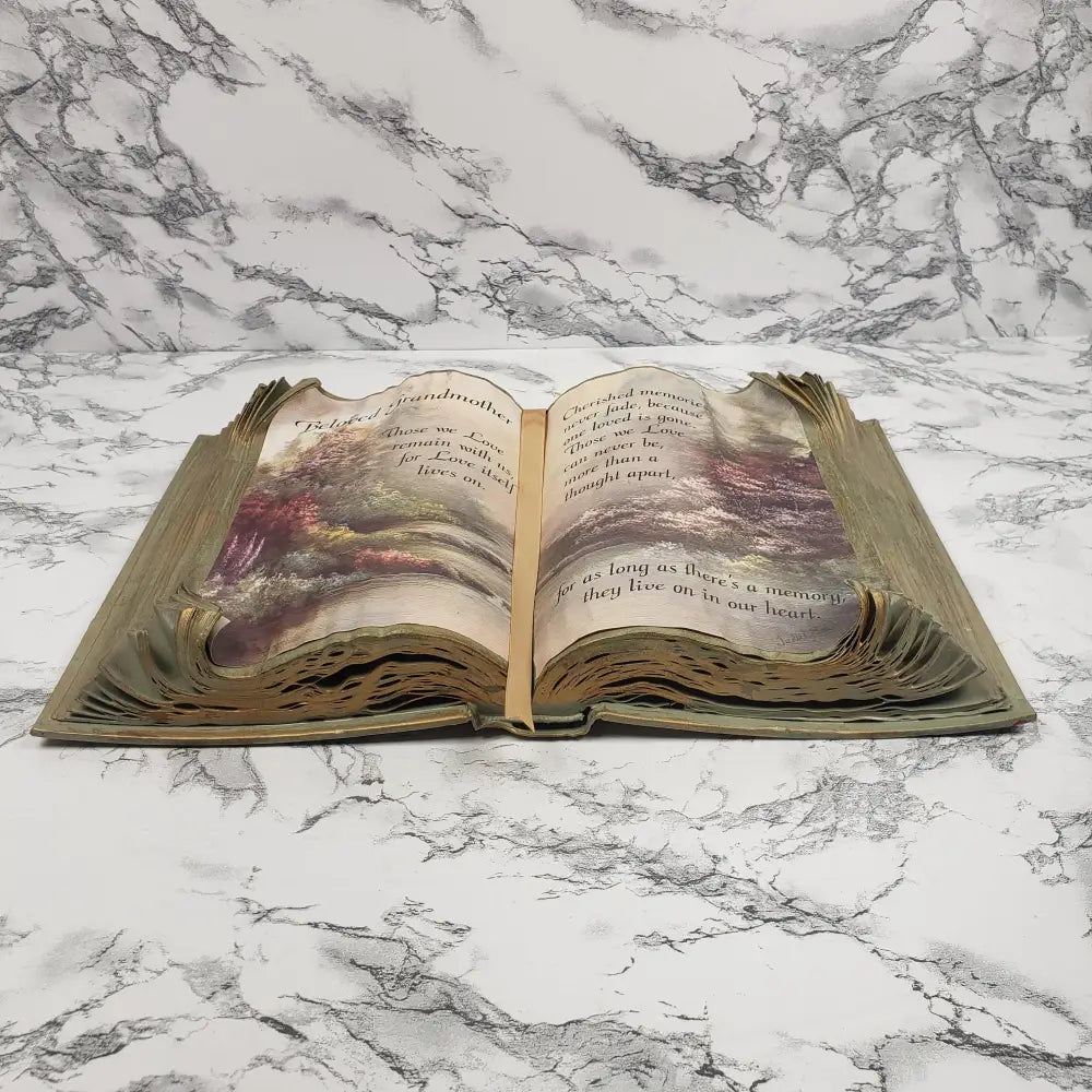 Judith Bond Grandmother Poem Book Vintage Decor