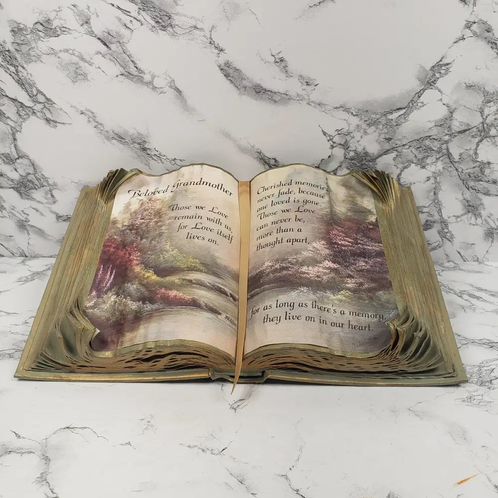 Judith Bond Grandmother Poem Book Vintage Decor