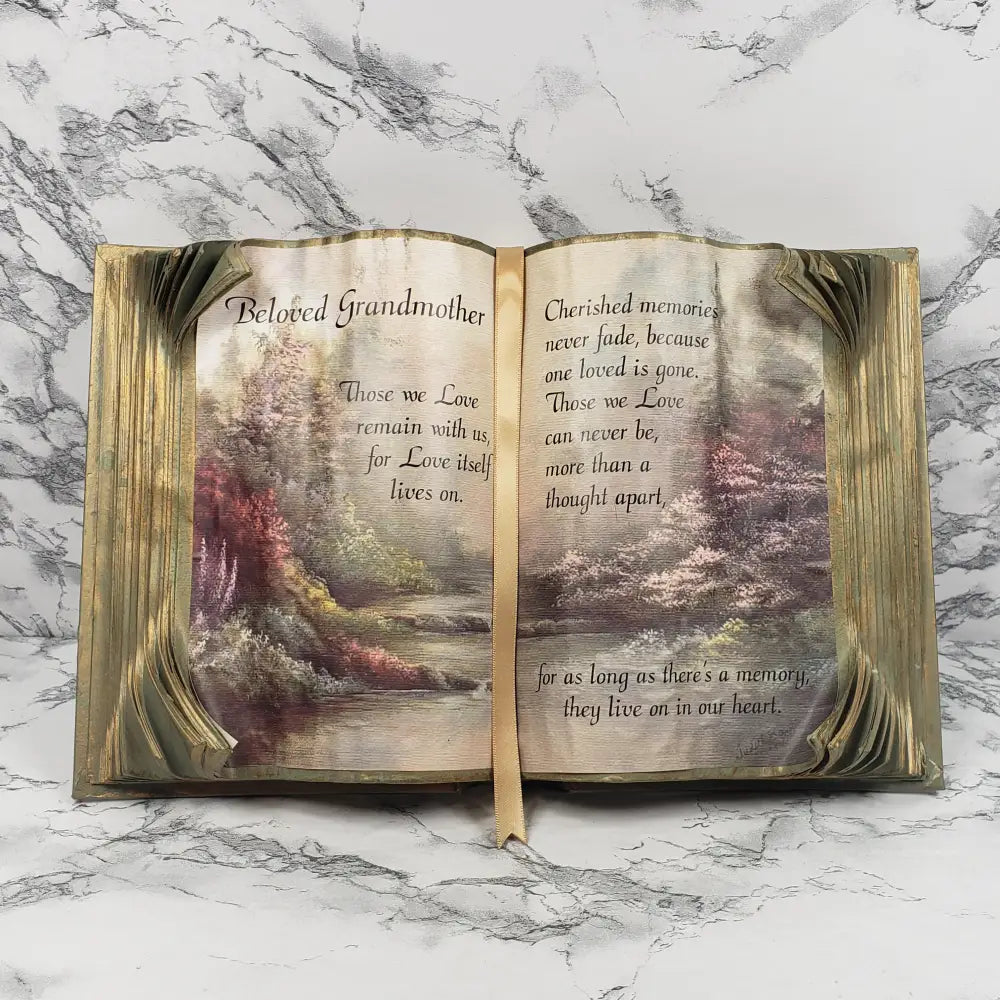 Judith Bond Grandmother Poem Book Vintage Decor