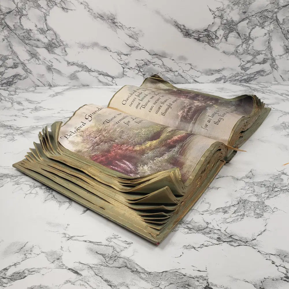 Judith Bond Grandmother Poem Book Vintage Decor