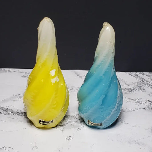 Kameyama Japanese Swirl Candles (Vintage) Decor