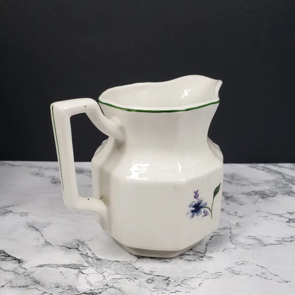 Kensington Staffordshire Ironstone Wayside Teapot And Creamer Vintage Decor