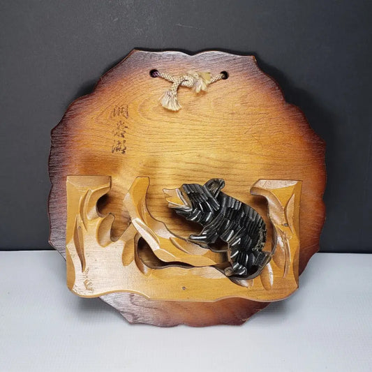 Mail Holder Wood Handmade (Vintage) Decor