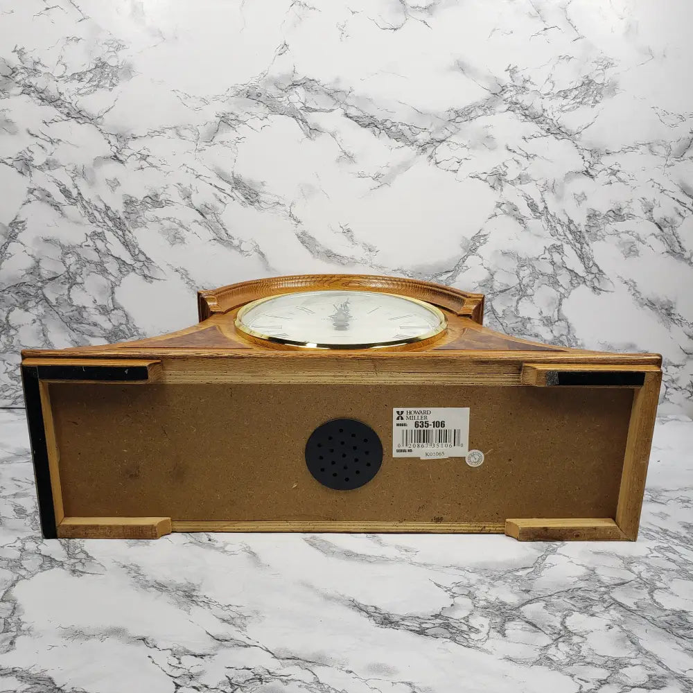 Mantle Clock Howard Miller Dual Chime Decor
