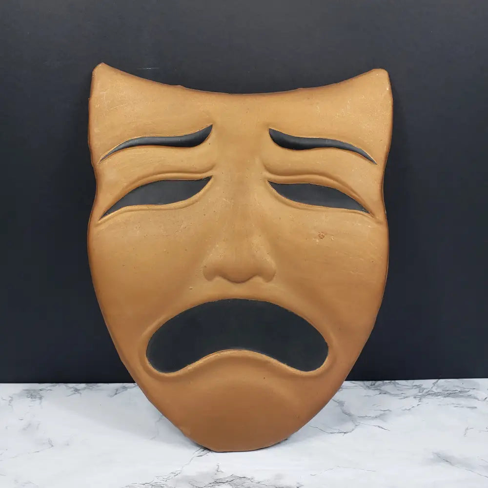 Masks Comedy Tragedy 1920S Wall Decor Antique