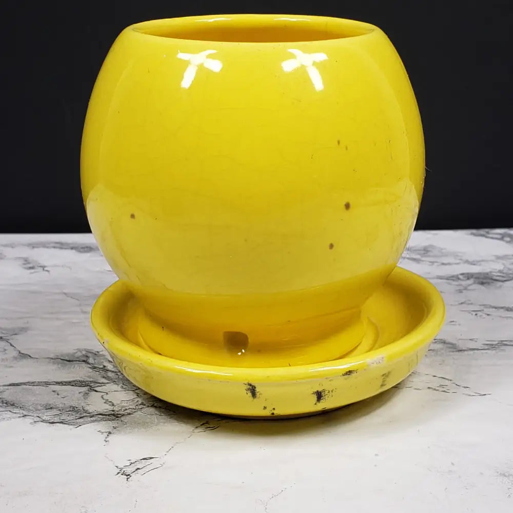Mccoy Pottery Smiley Face Planter Vintage Decor