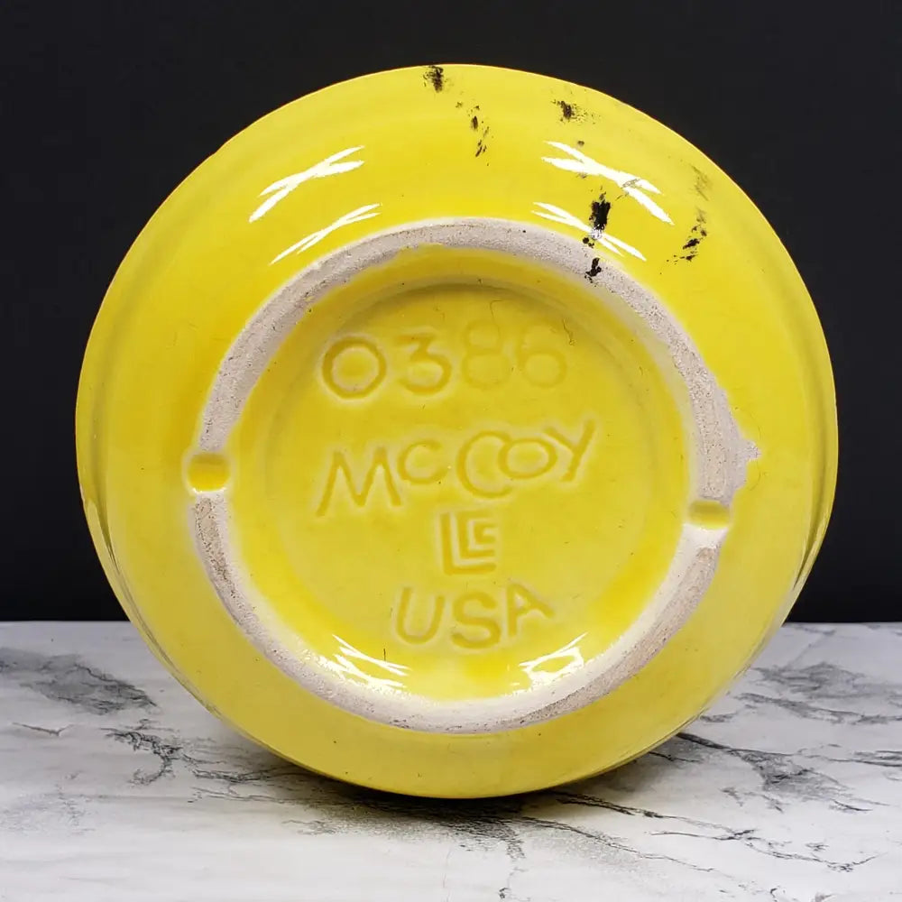 Mccoy Pottery Smiley Face Planter Vintage Decor