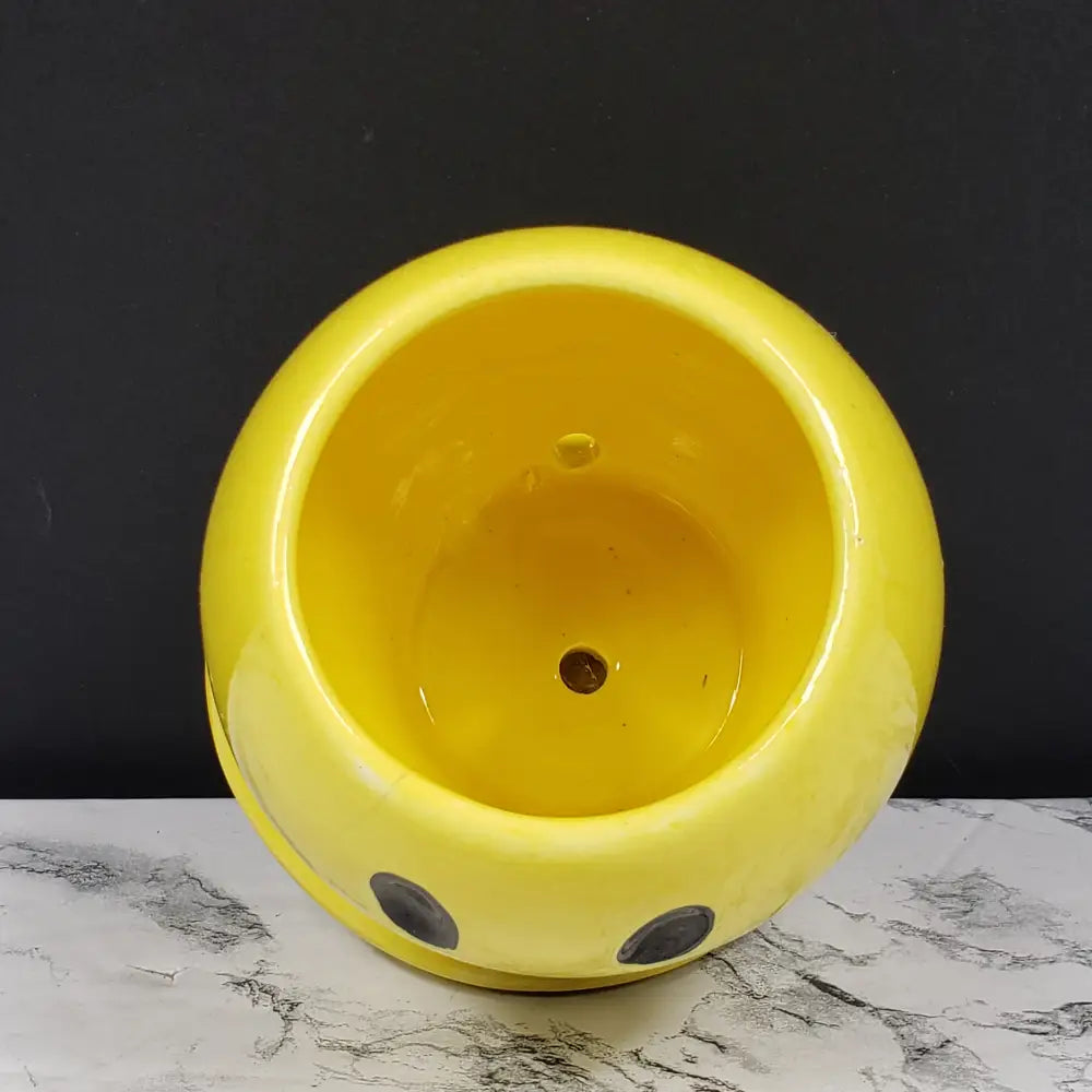 Mccoy Pottery Smiley Face Planter Vintage Decor