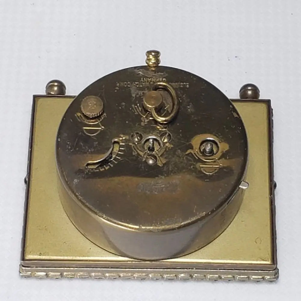 Mcm Elgin Rhinestone Alarm Clock Hollywood Regency Style Decor