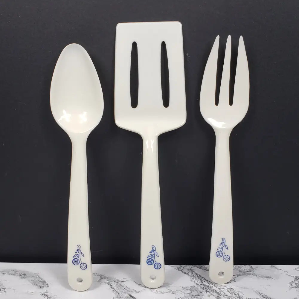 Melamine Serving Set Vintage Decor