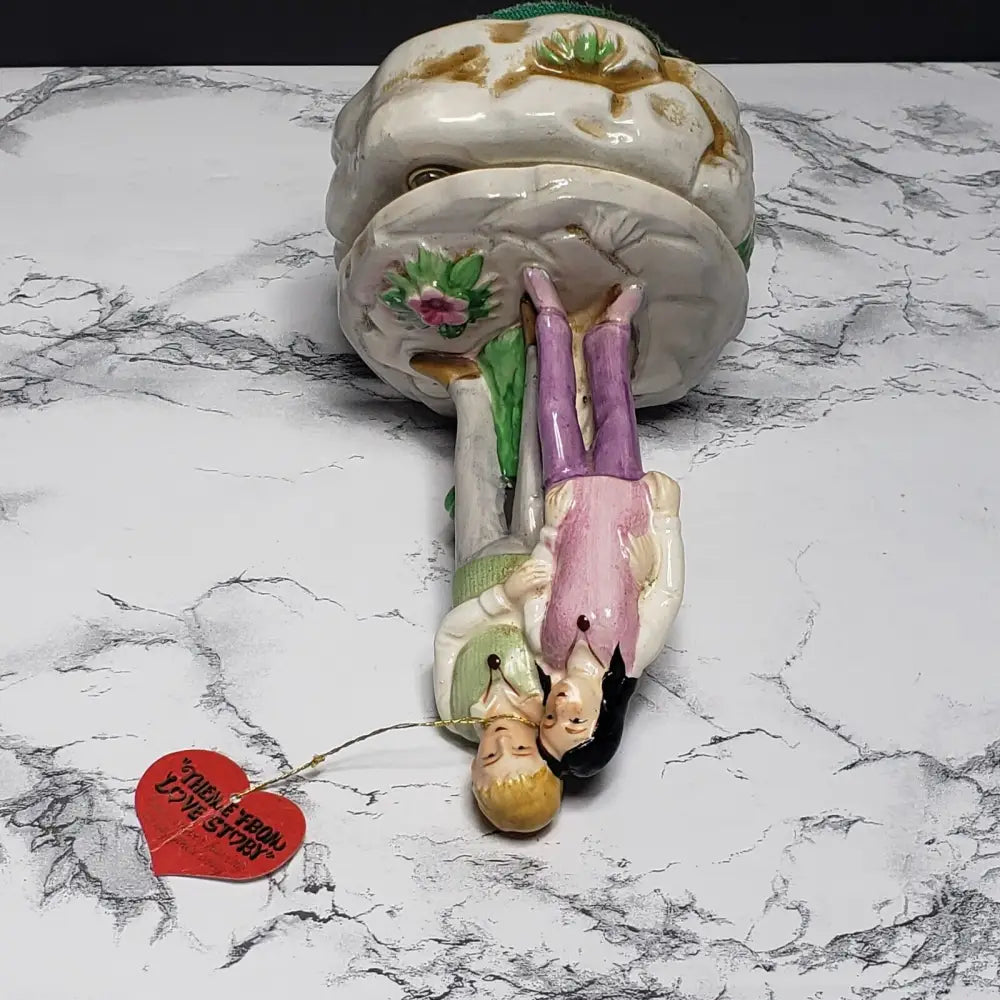 Love Story Musical Porcelain Figurine 1971 (Vintage) Decor