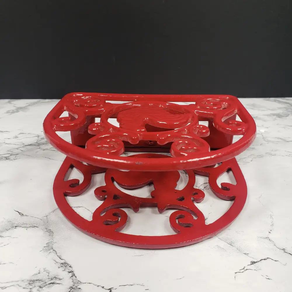 Napkin Holder Rooster Cast Iron Decor