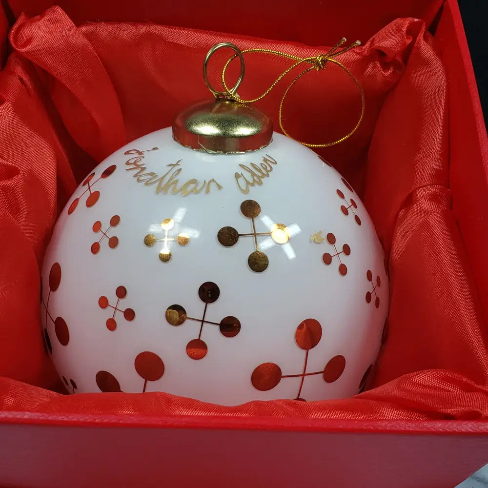 Christmas Ornament Jonathan Alden Vintage Holiday Ornaments