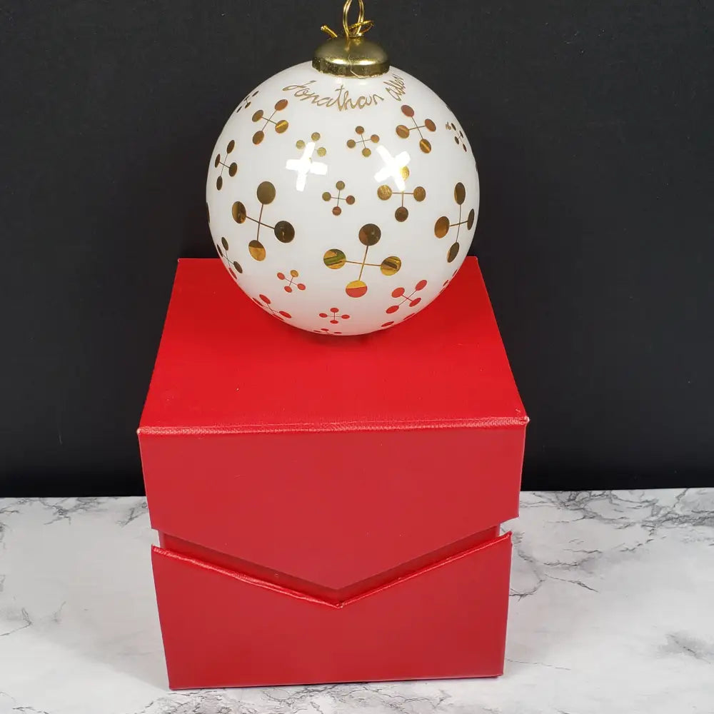 Christmas Ornament Jonathan Alden Vintage Holiday Ornaments