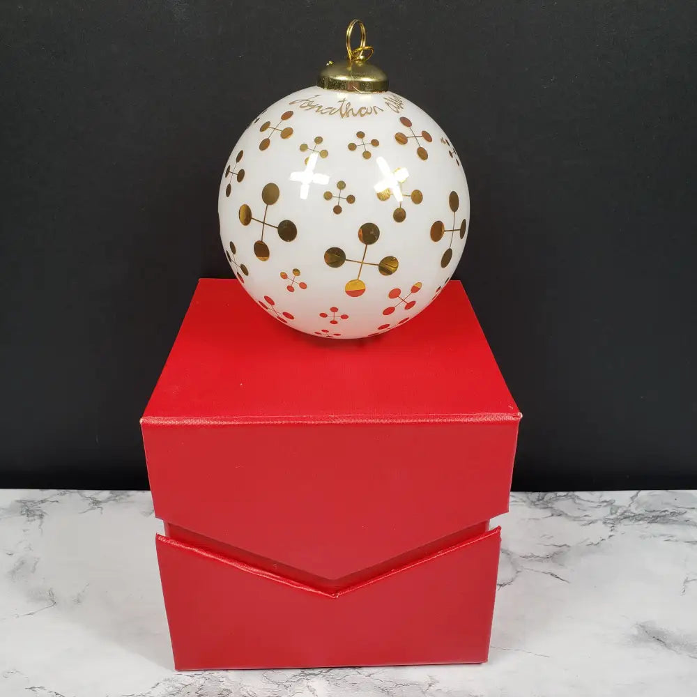 Christmas Ornament Jonathan Alden Vintage Holiday Ornaments