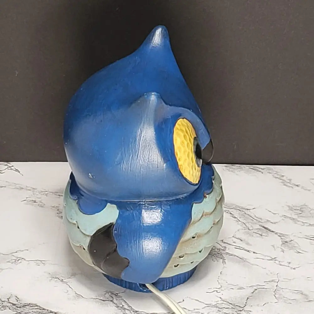 Handmade Owl Night Light Vintage Decor