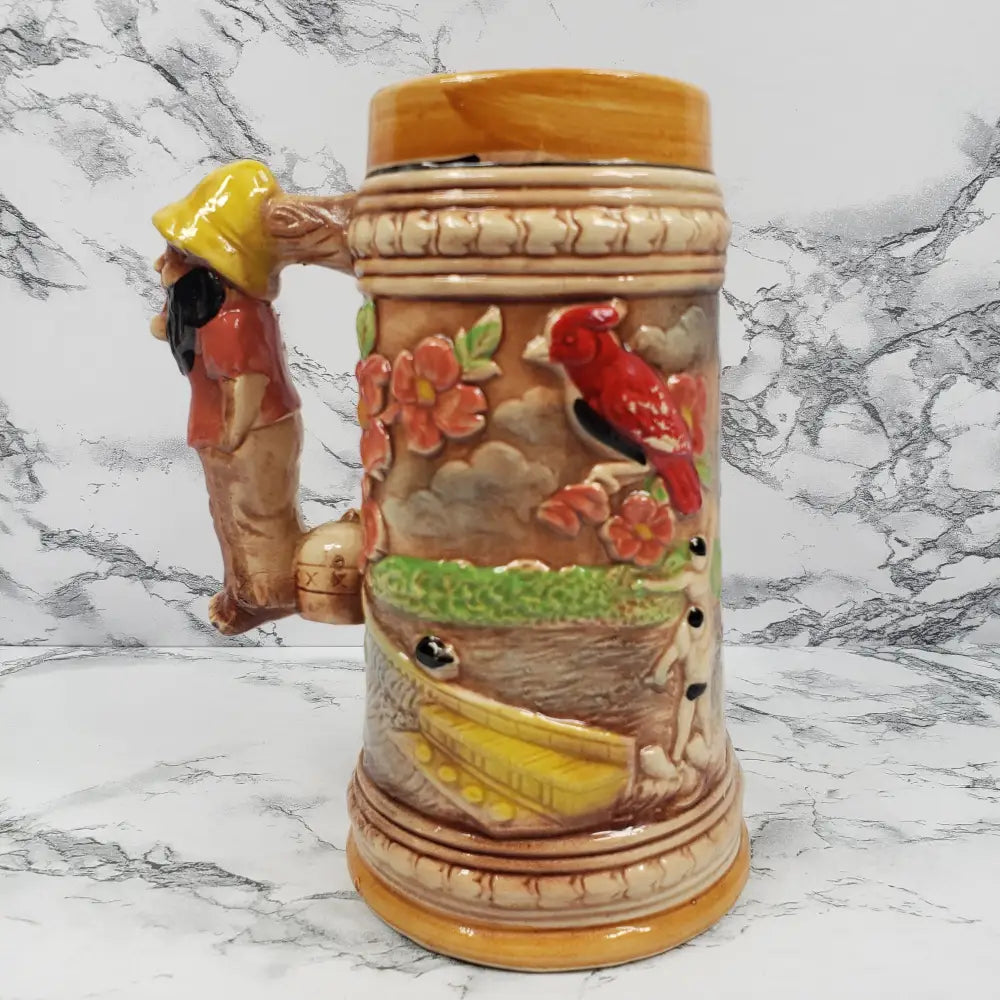 Ozark Stein Japan Hand Painted Vintage Decor