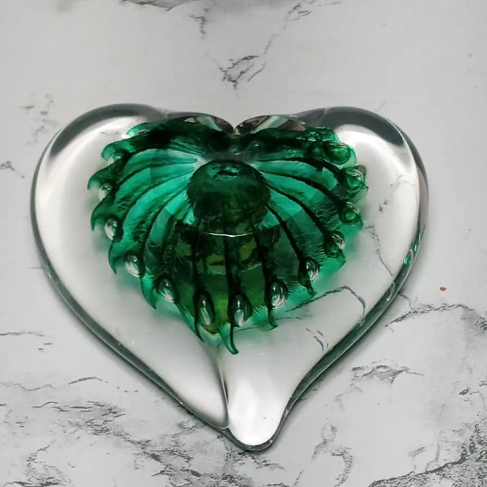 Paperweight Artist Signed Art Glass ( Vintage ) Decor