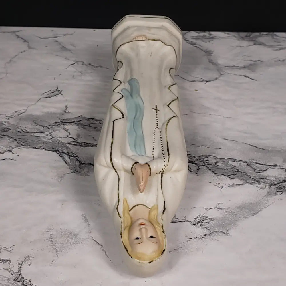 Porcelain Madonna Figurine By Roman Vintage Collectibles