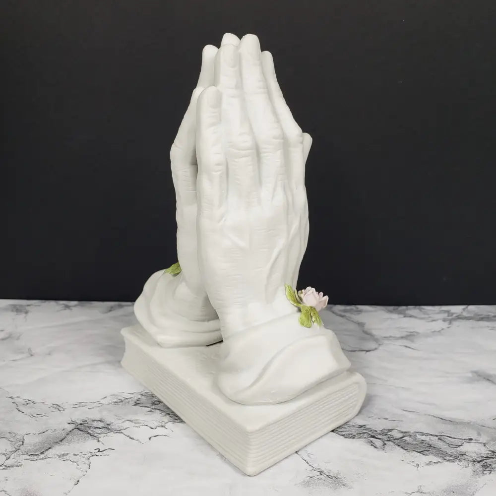 Praying Hands Porcelain Enesco Japan Vintage